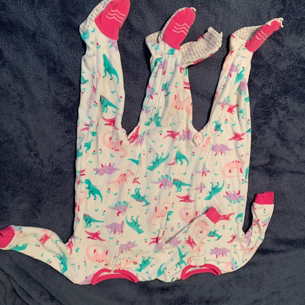 Carters dinosaur fleece pajamas 18 months